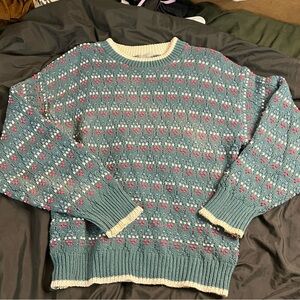 Men's Vintage Patterned Sweater